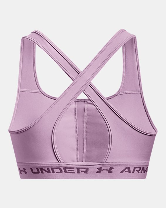 Bra Deportivo Armour® Mid Crossback para Mujer, Purple, pdpMainDesktop image number 11